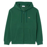 LACOSTE Men Hooded Sweat Jacket - Zipped Fleece Front Hoodie, Regular Fit
