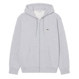 LACOSTE Men Hooded Sweat Jacket - Zipped Fleece Front Hoodie, Regular Fit