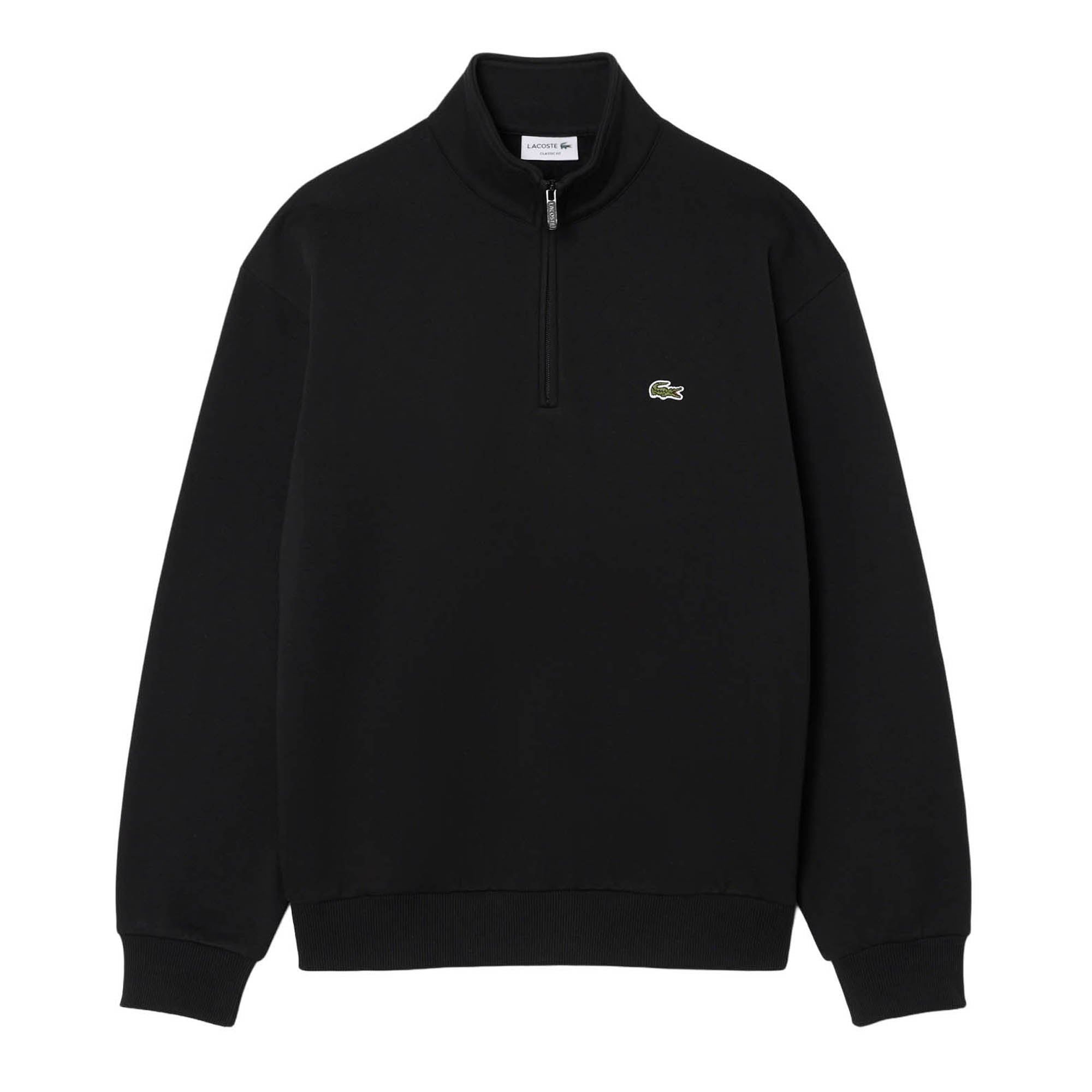 LACOSTE Men Sweatshirt with Stand-up Collar - Zip Fleece Sweatshirt, Regular Fit