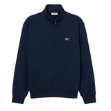 LACOSTE Men Sweatshirt with Stand-up Collar - Zip Fleece Sweatshirt, Regular Fit