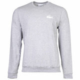 LACOSTE Herren Sweatshirt - Logo Print, Loungewear, Rundhals, Baumwoll-Mix