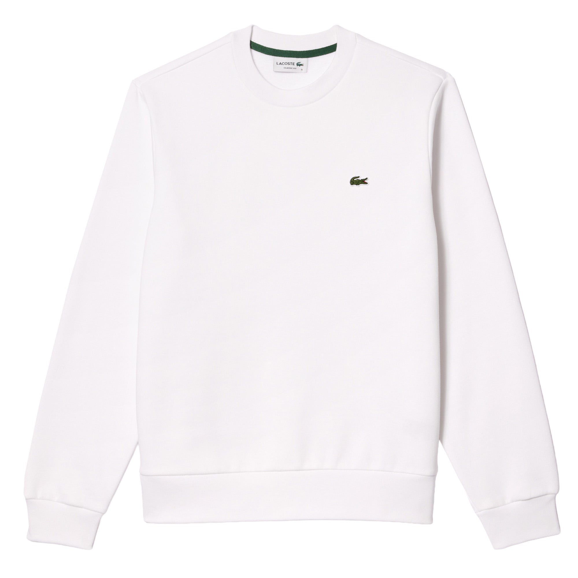 LACOSTE Herren Sweatshirt, Rundhals - Fleece, Classic Fit, Logo, Baumwoll-Mix