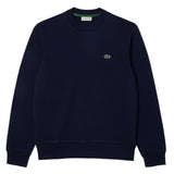 LACOSTE Herren Sweatshirt, Rundhals - Fleece, Classic Fit, Logo, Baumwoll-Mix