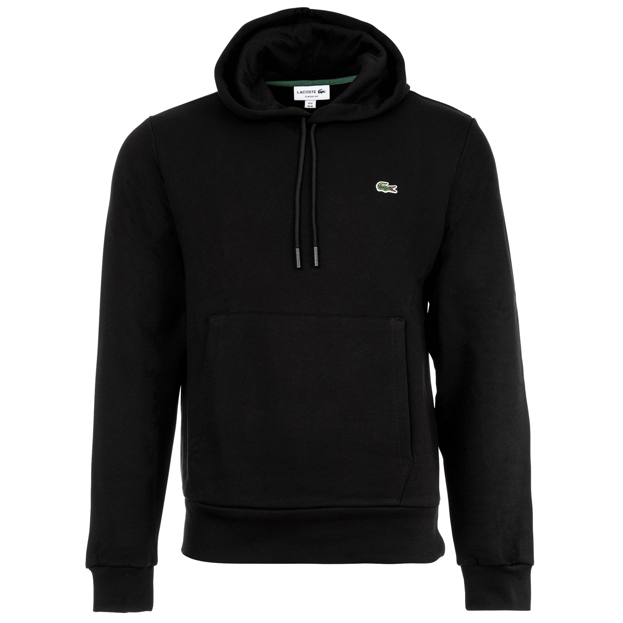LACOSTE Herren Hoodie mit Kapuze - Sweatshirt, aufgerautes Fleece, Baumwoll-Mix