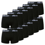 ellesse Men Boxer Shorts, 12-Pack - BARLA, Trunks, Logo Waistband, Plain Colour
