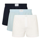 ellesse Men Woven Boxer Shorts, 3-Pack - LABOTTE BOXER SHORTS, Logo Waistband, Cotton