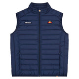 ellesse men's quilted waistcoat BARDY - Gilet, sleeveless, stand-up collar, zip fastening