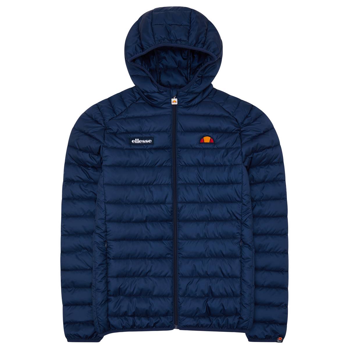 ellesse Herren Jacke LOMBARDY - Steppjacke, wattiert, Kapuze, Zipper, Logo, uni