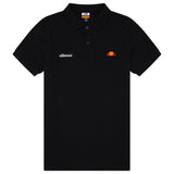 ellesse Herren Polo-Shirt MONTURA - Pique, Kurzarm, Flachstrick-Kragen, Logo