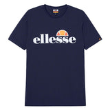 ellesse Herren T-Shirt SL PRADO TEE - Kurzarm, Crewneck, Rundhals, Logo-Print
