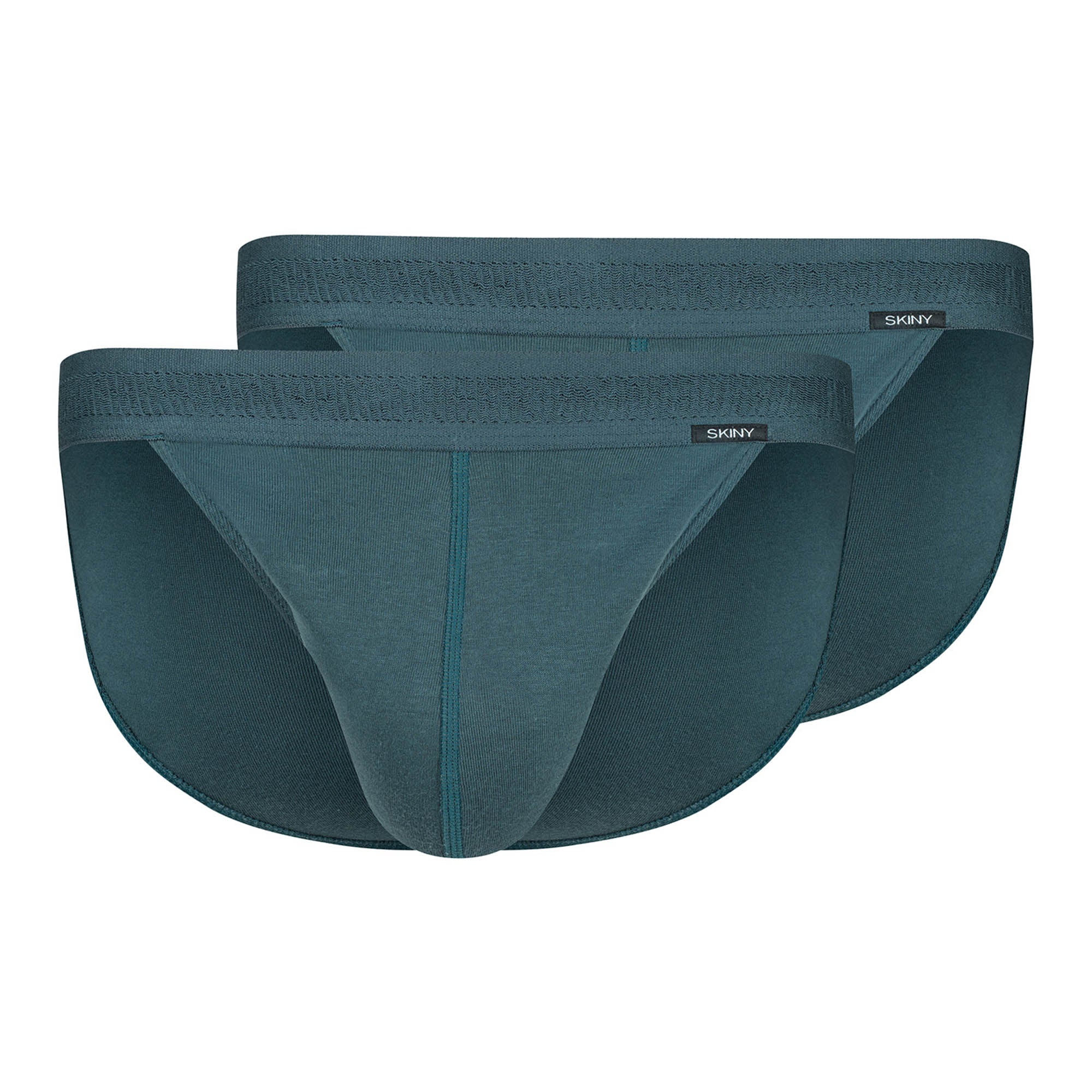 SKINY Herren Tanga-Slip, 2er Pack - Cotton Retro, Unterhose, Feinripp, Baumwolle