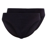 SKINY Men’s Slips, 2-Pack – Brazil Brief, Cotton Stretch, Single Jersey