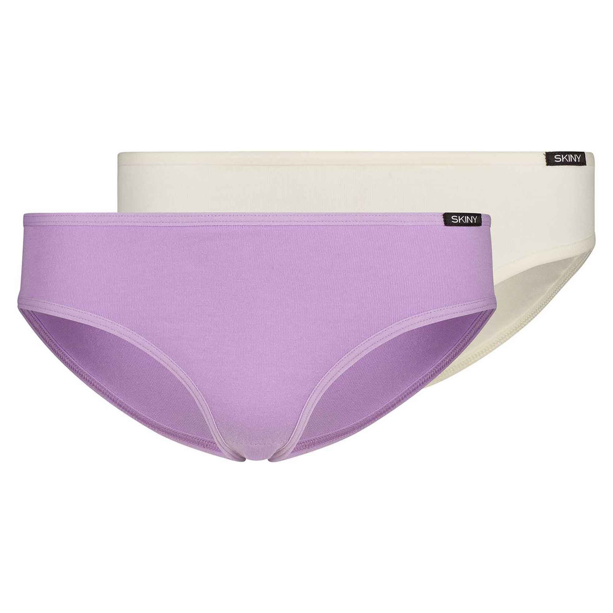 SKINY Mädchen Slip, 2er Pack - Rio-Slip, Bikini Briefs, Unterhose, Cotton Stretch