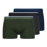 SKINY Herren Boxershorts, 3er Pack - Pants Cotton Multipack, Unterwäsche, Unterhose, einfarbig
