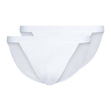 SKINY men's thong briefs, 2-pack - Cotton Retro, pants, fine rib, cotton