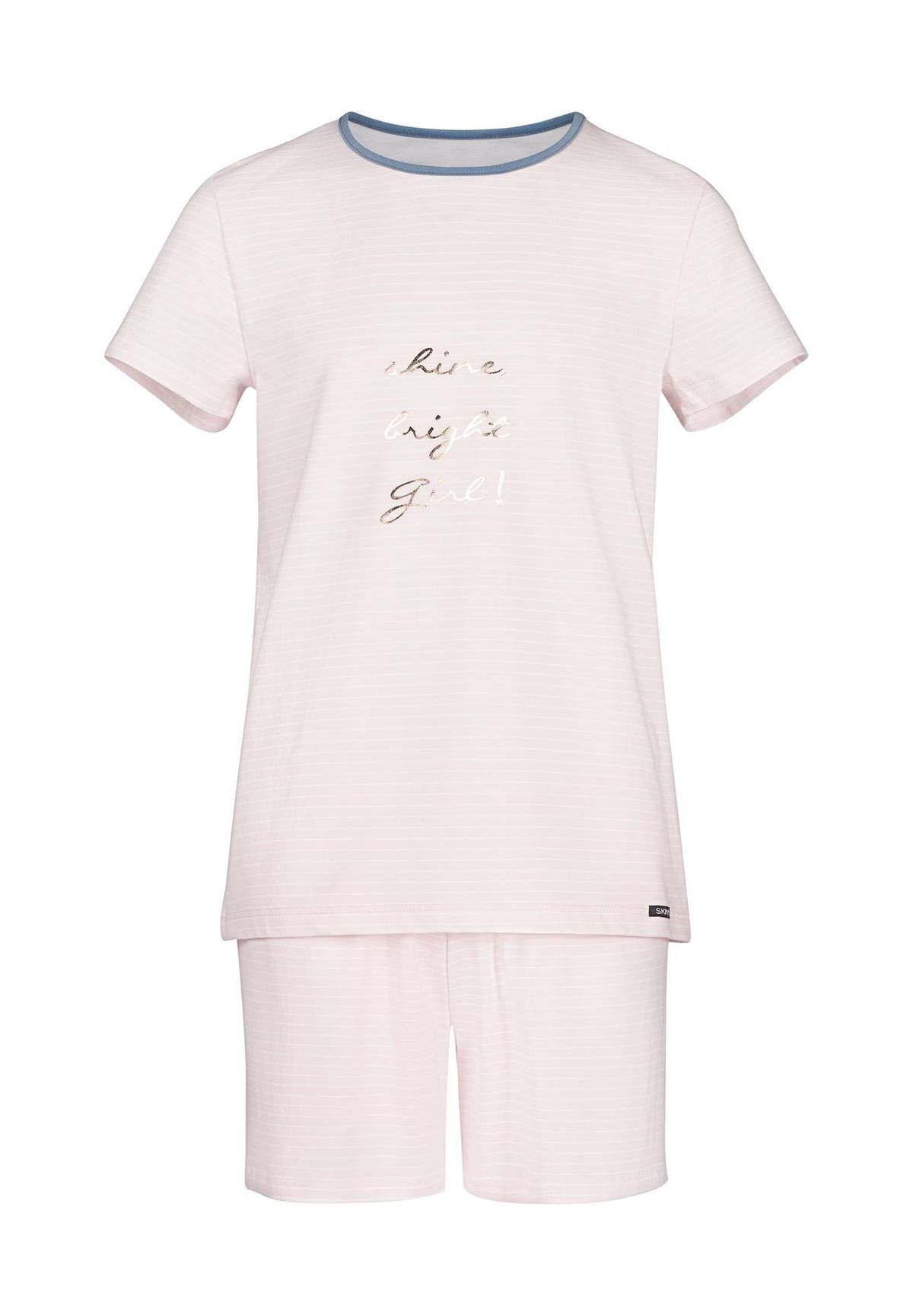 SKINY girls pajama set - short, children, 2 pcs, stripes, 140-176