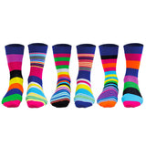 United Oddsocks Herren Socken, 6 Socken Pack - Strumpf, Mottomotive