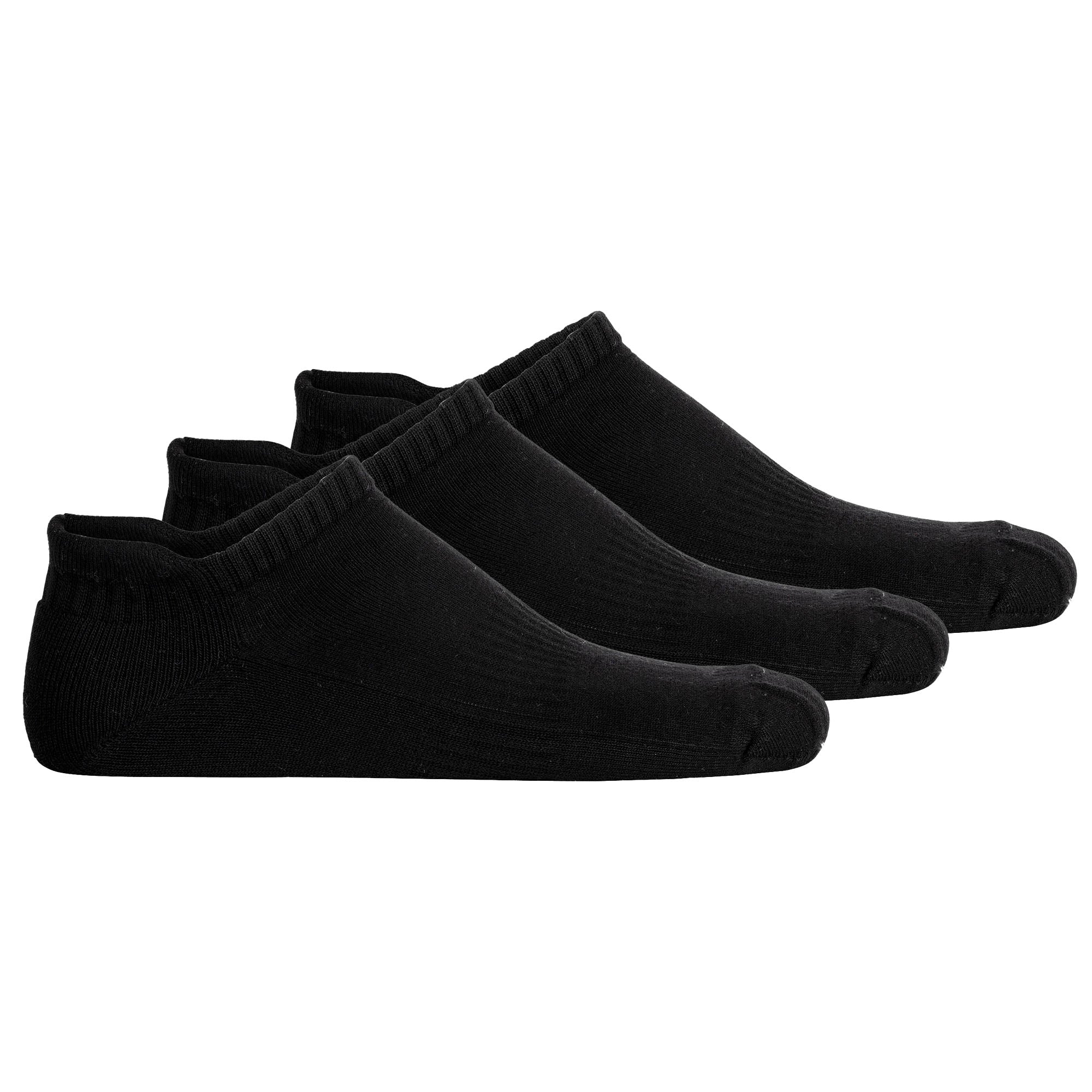 SCOTCH&SODA Herren Sneakersocken, 3er Pack - 1/2 Terry Low Cut, Socken, One Size, einfarbig