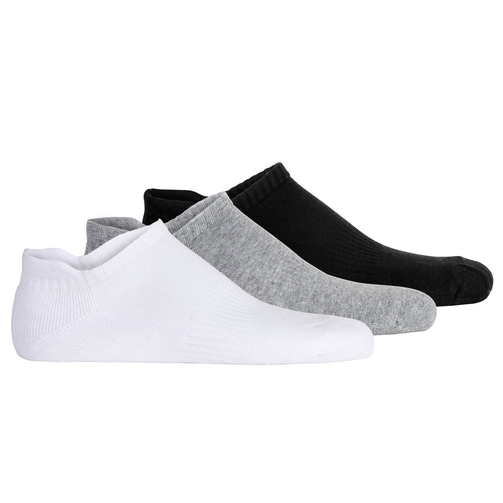 SCOTCH&SODA Herren Sneakersocken, 3er Pack - 1/2 Terry Low Cut, Socken, One Size, einfarbig