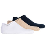 SCOTCH&SODA Men's Terry Low Cut Socks, 3-Pack, One Size, Single-Coloured