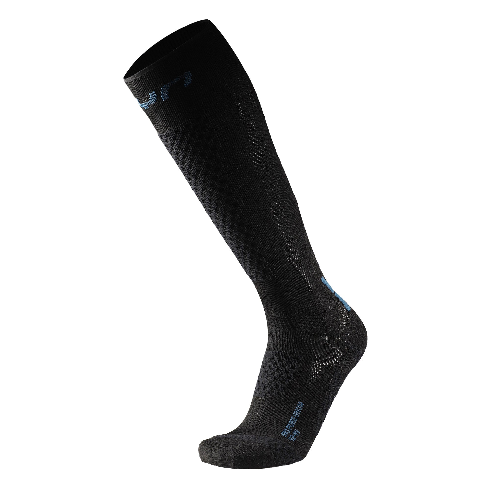 UYN Herren Skisocken - Ski One Pure Snow Socks, Sportsocken, Logo, atmungsaktiv