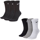NIKE Unisex Sportsocken, Vorteilspack - Everyday, Cotton Cushioned Crew, einfarbig