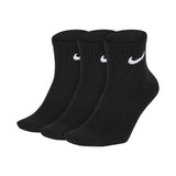 NIKE Unisex 3er Pack Sportsocken - Everyday, Lightweight No Show Ankle, einfarbig