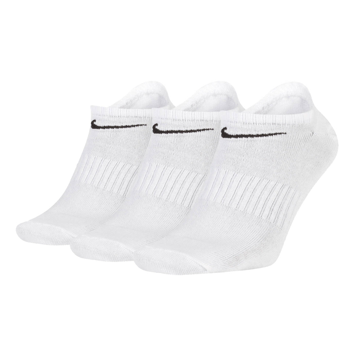 NIKE Unisex 3er Pack Sneaker Sportsocken - Everyday, Lightweight No Show, einfarbig