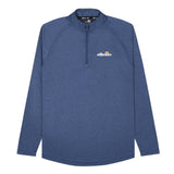 ellesse Herren Langarm-Shirt BOVARO - Fitness, Sport, Stehkragen, Zipper, Logo