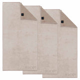 JOOP! Towel, pack of 3 - J! Joop! Contour, double-sided, reversible towel, terry cloth, cotton