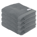 TOM TAILOR Towel, pack of 4 - Colour Bath Towel, Terry Cloth, Cotton