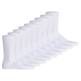 Hudson Unisex Socks, 9-Pack - Easy, comfort waistband, basic socks, solid color
