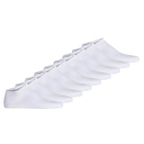 Hudson Unisex Sneaker Socks, 9-Pack - Easy, comfort cuff, short socks, solid color