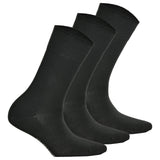 Hudson 3 Paar Damen Socken, Relax Cotton Strumpf, Komfortbund, Einfarbig