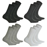 Hudson 3 Paar Damen Socken, Relax Cotton Strumpf, Komfortbund, Einfarbig