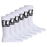 DIESEL unisex socks, 6-pack - SKM-RAY, ribbed cuffs, logo, plain