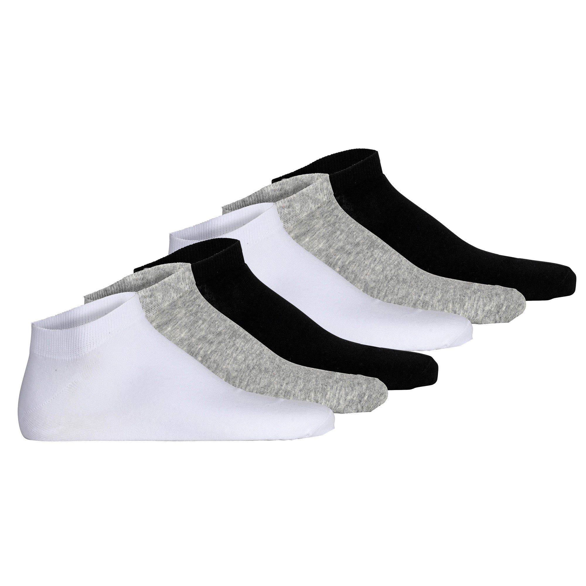 DIESEL Unisex Sneakersocken, 6er Pack - SKM-GOST-SIXPACK, Low Cut, einfarbig
