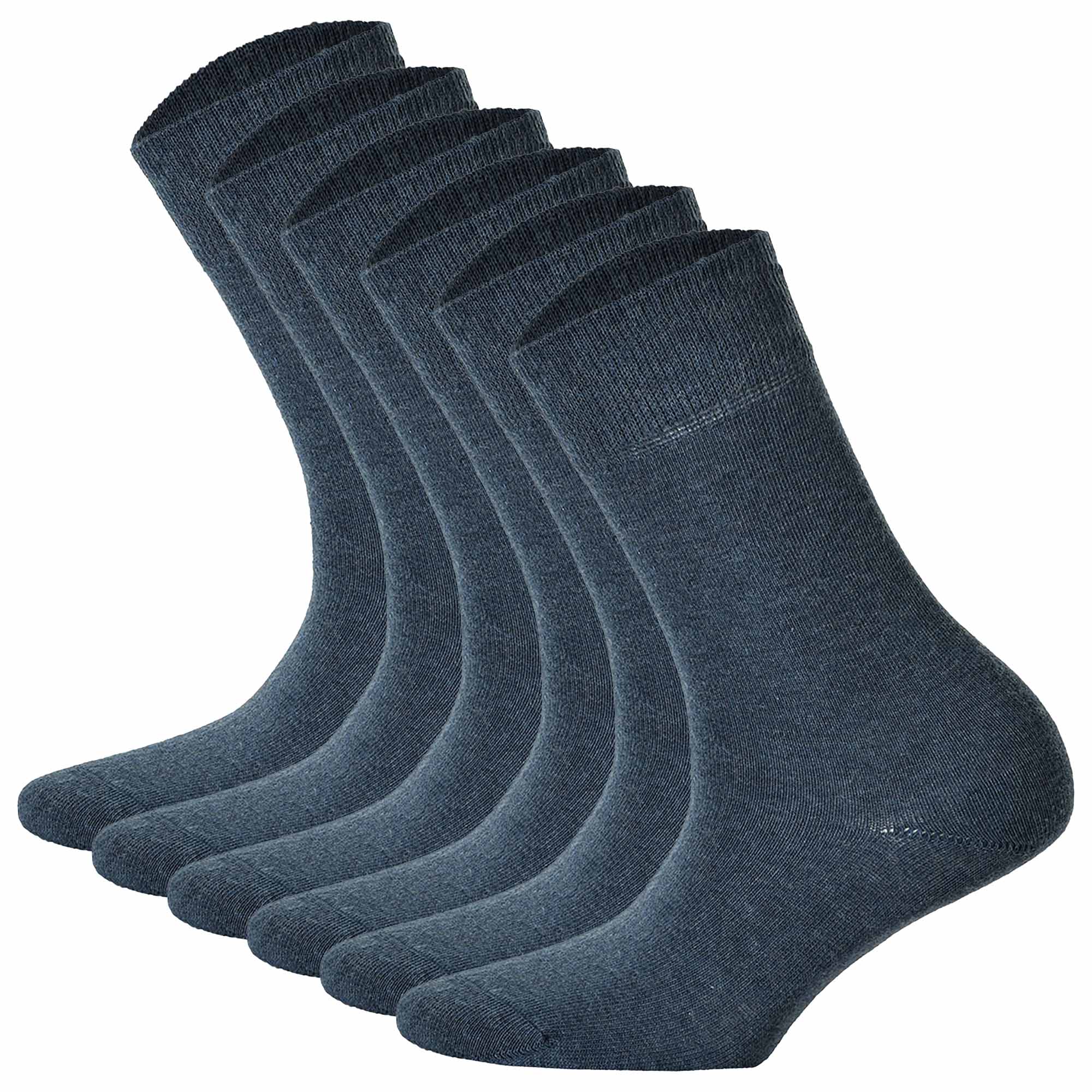 Hudson 6 Paar Damen Socken - Only 6-Pack, Strumpf, Komfortbund, Einfarbig