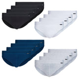 SKINY Herren Brasil-Slip, 4er Pack - Cotton Retro, Unterhose, Feinripp, Baumwolle