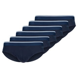 SKINY men's briefs, 6-pack - Brazilian-style briefs, cotton multipack, underwear, cotton stretch