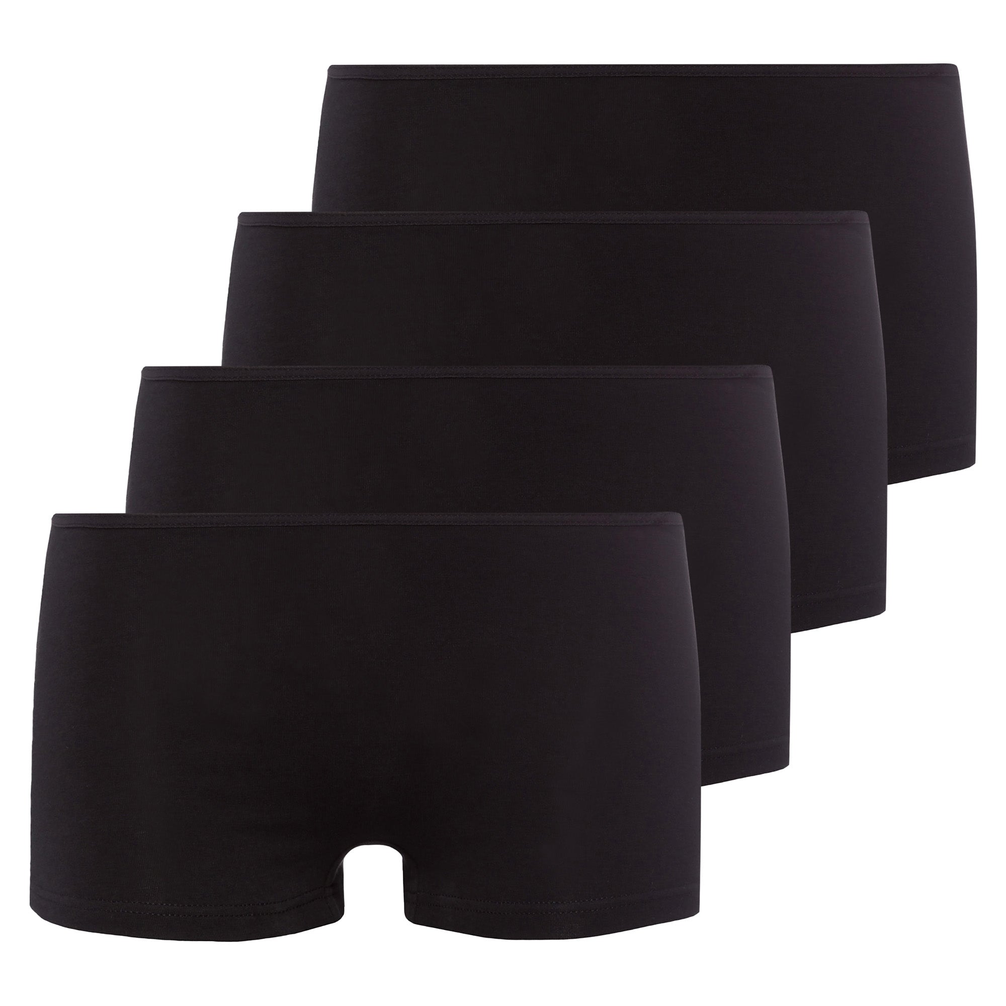 SKINY Damen Damen Hipster, 4er Pack - Advantage Cotton Stretch, Boy Leg Shorts, Baumwoll-Stretch