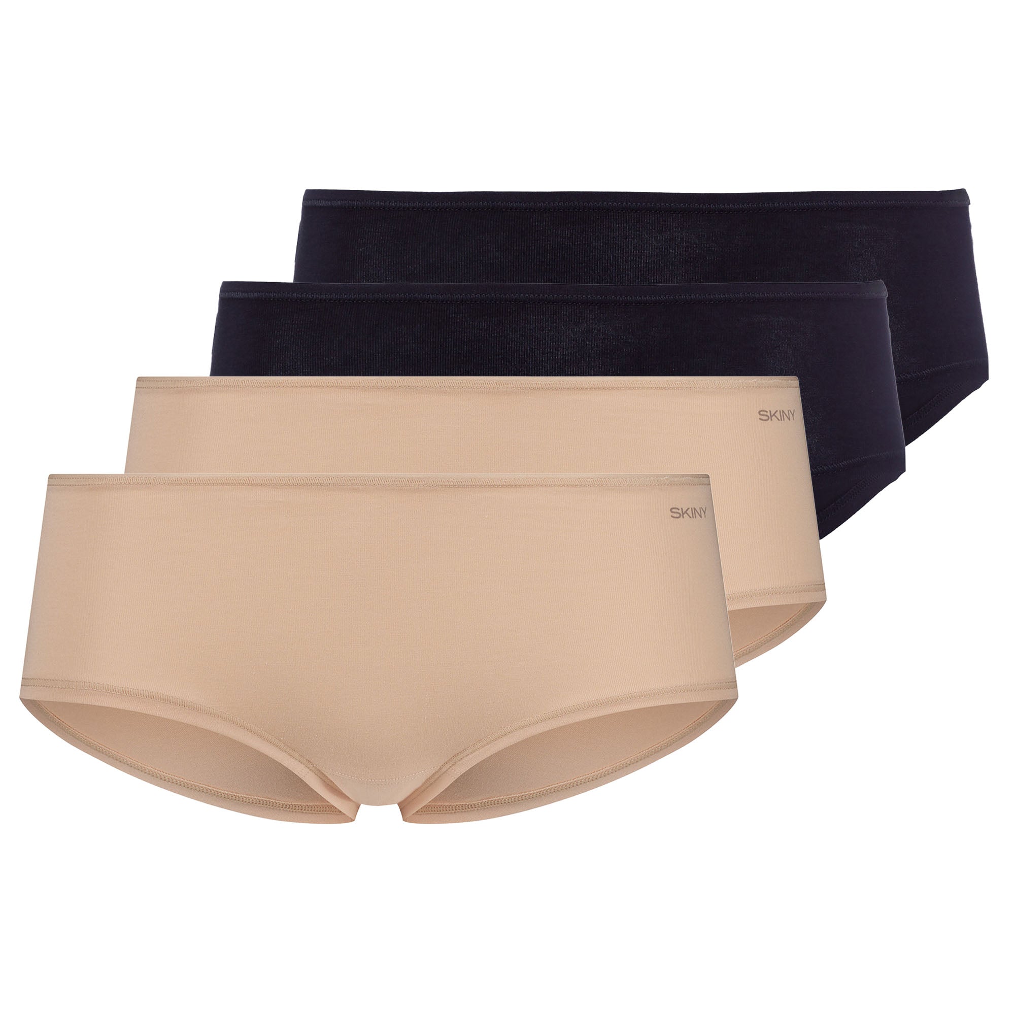 SKINY Women’s Panties, 4-Pack - Advantage Cotton Stretch, Panty, Cotton Stretch