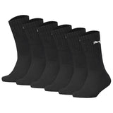 PUMA children's socks, 6-pack - Sport Junior Crew, terry sole, ribbed cuffs, logo