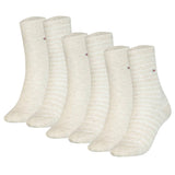 TOMMY HILFIGER Damen Socken, 6er Pack - Women's Patterned Styles