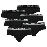 HEAD Herren Brief, 6er Pack - Slip, Logobund, Cotton Stretch