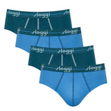 Sloggi men's briefs 4-pack - Start midi C4P box, cotton