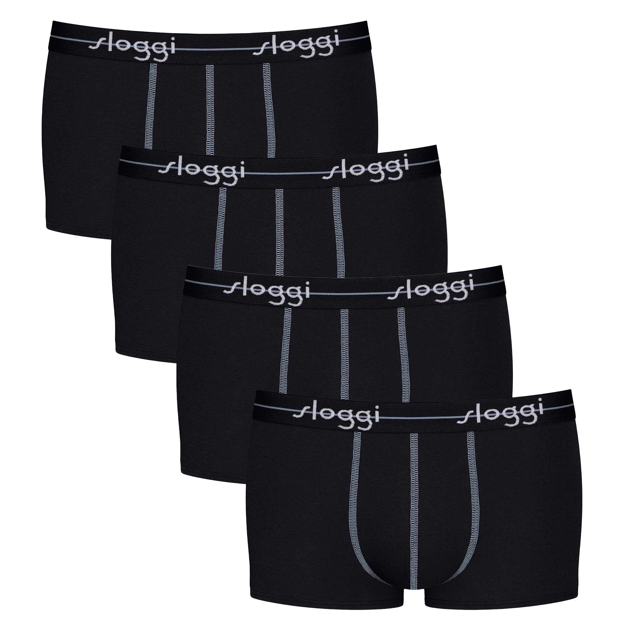 Sloggi Herren Hipster 4er Pack - Start Hipster C4P box, Boxershort, Baumwolle