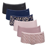Sloggi ladies' panties, 6-pack - GO Crush Short C6P, pants, stretch cotton