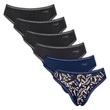 Sloggi Damen Slips, 6er Pack - GO Crush High Leg C6P, Unterhose, Stretch-Baumwolle