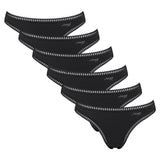 Sloggi women's thongs, 6-pack - GO Crush String C6P, pants, stretch cotton